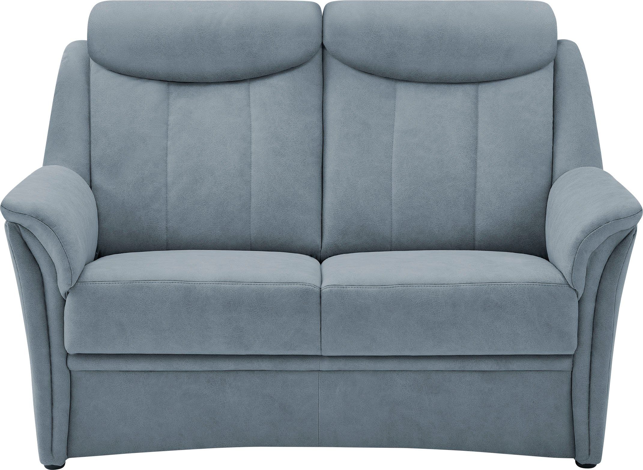 VILLA BECK Sessel Kopfteilverstellung, cm, und Lugano, 3-tlg), Sitzhöhe (Set, 46 Polstergarnitur 2x 3-Sitzer in