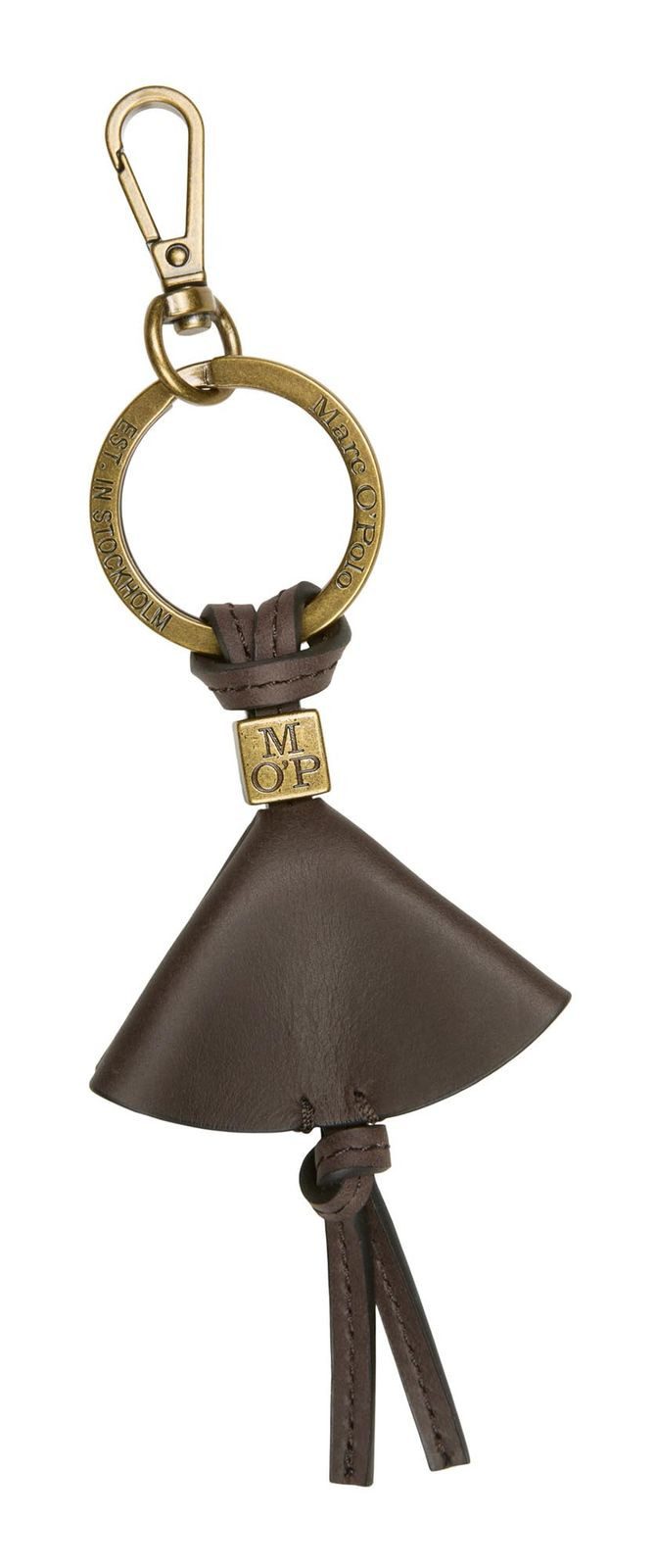 Marc O'Polo Schlüsselanhänger Key Ring, aus echtem Leder