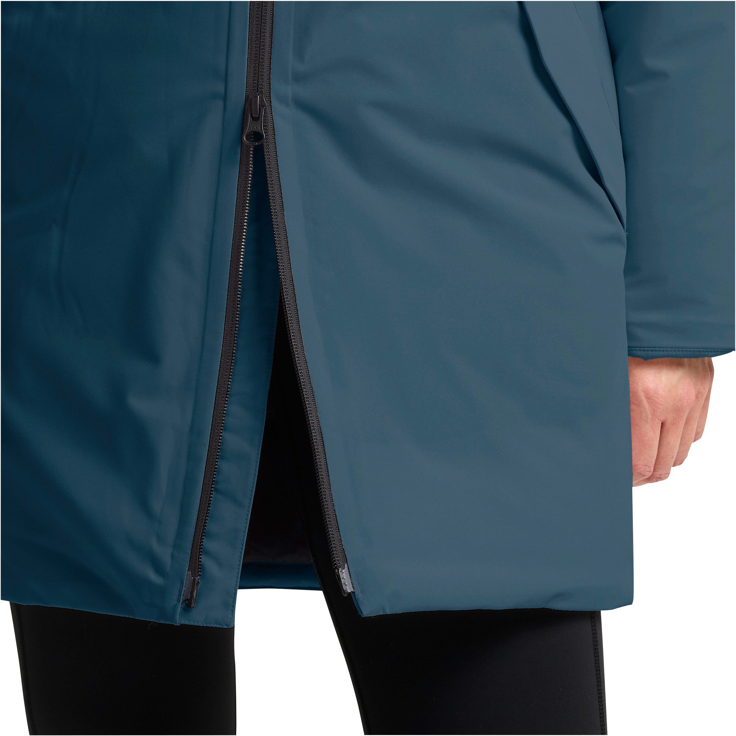 Jack Wolfskin Funktionsjacke FROST HAVEN JKT W mit gefütterter Kapuze, wasserdicht, winddicht