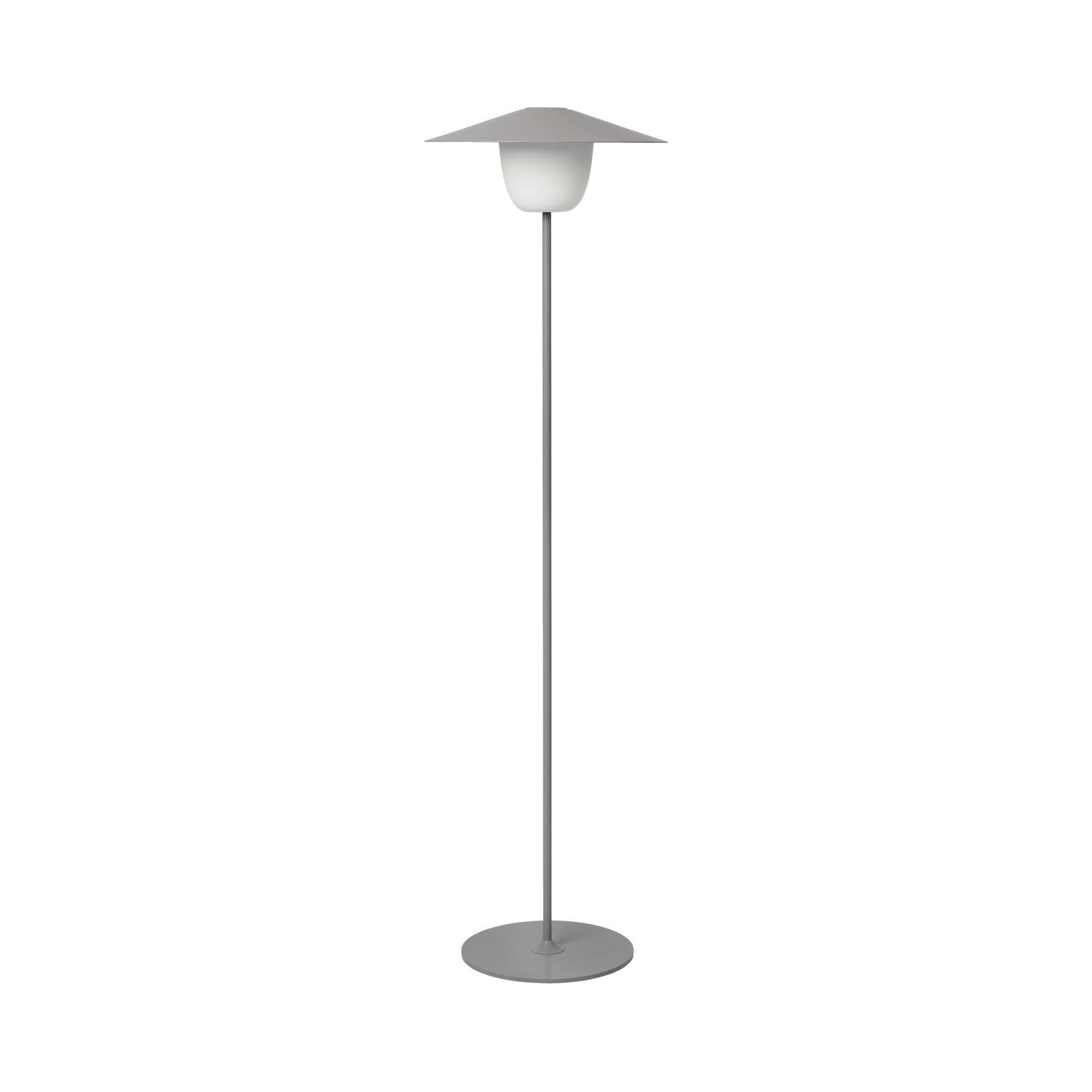 blomus LED Stehlampe -ANI LAMP FLOOR- Mobile LED-Stehleuchte: Designlampe - Innen und Außen, LED fest integriert, Warmweiß, Outdoor, IP44, 2700K, Wandelbar, Touch, Helligkeitsstufen, 24h Brenndauer