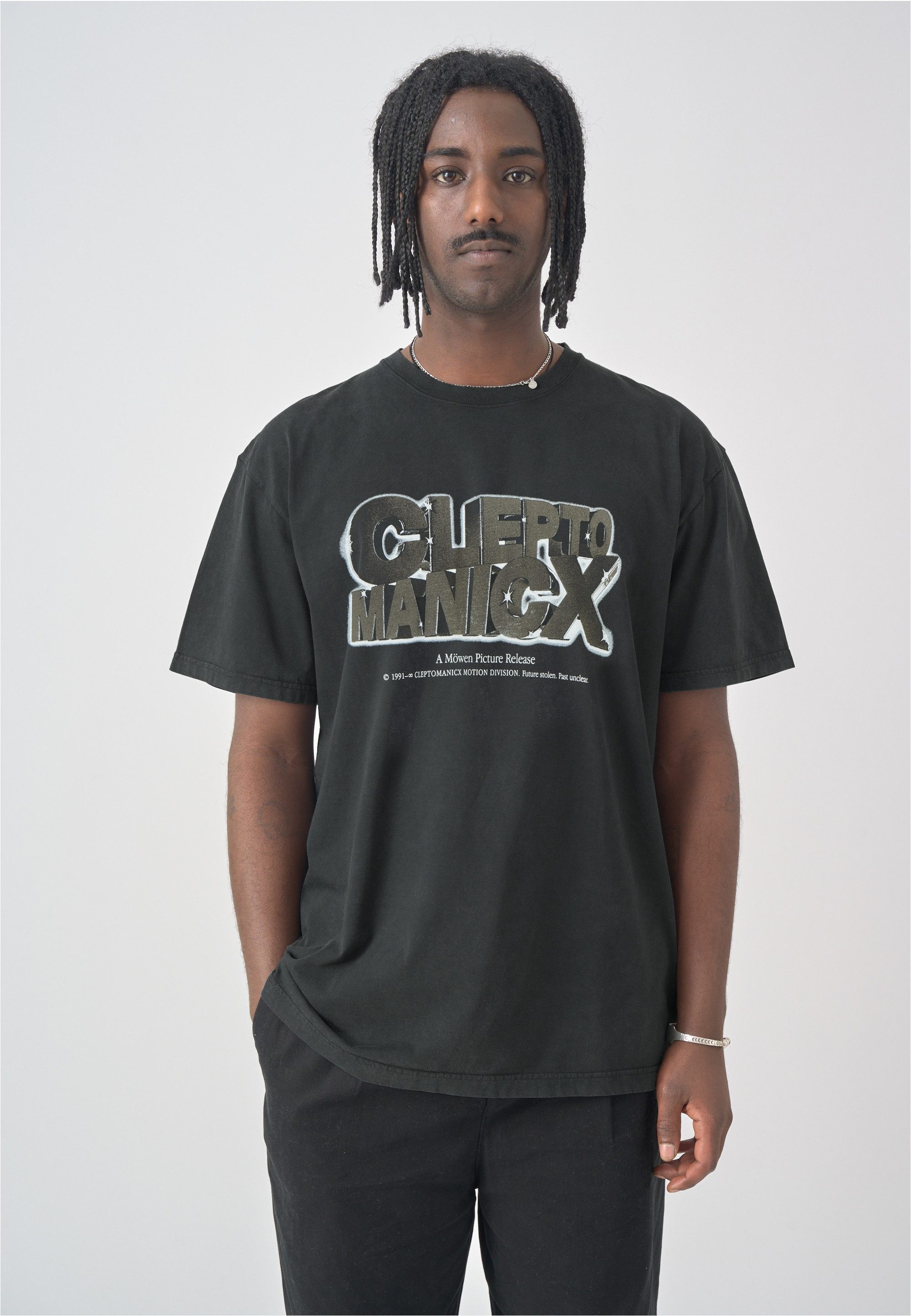 Cleptomanicx T-Shirt Cromicx mit lässigem Frontprint