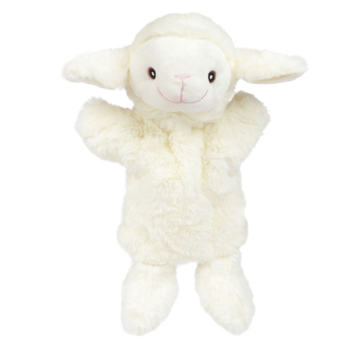 Toi-Toys Anziehpuppe PLUSH Plüsch-Tier Handpuppe, Detailreich gestaltet für fantasievolles Spiel