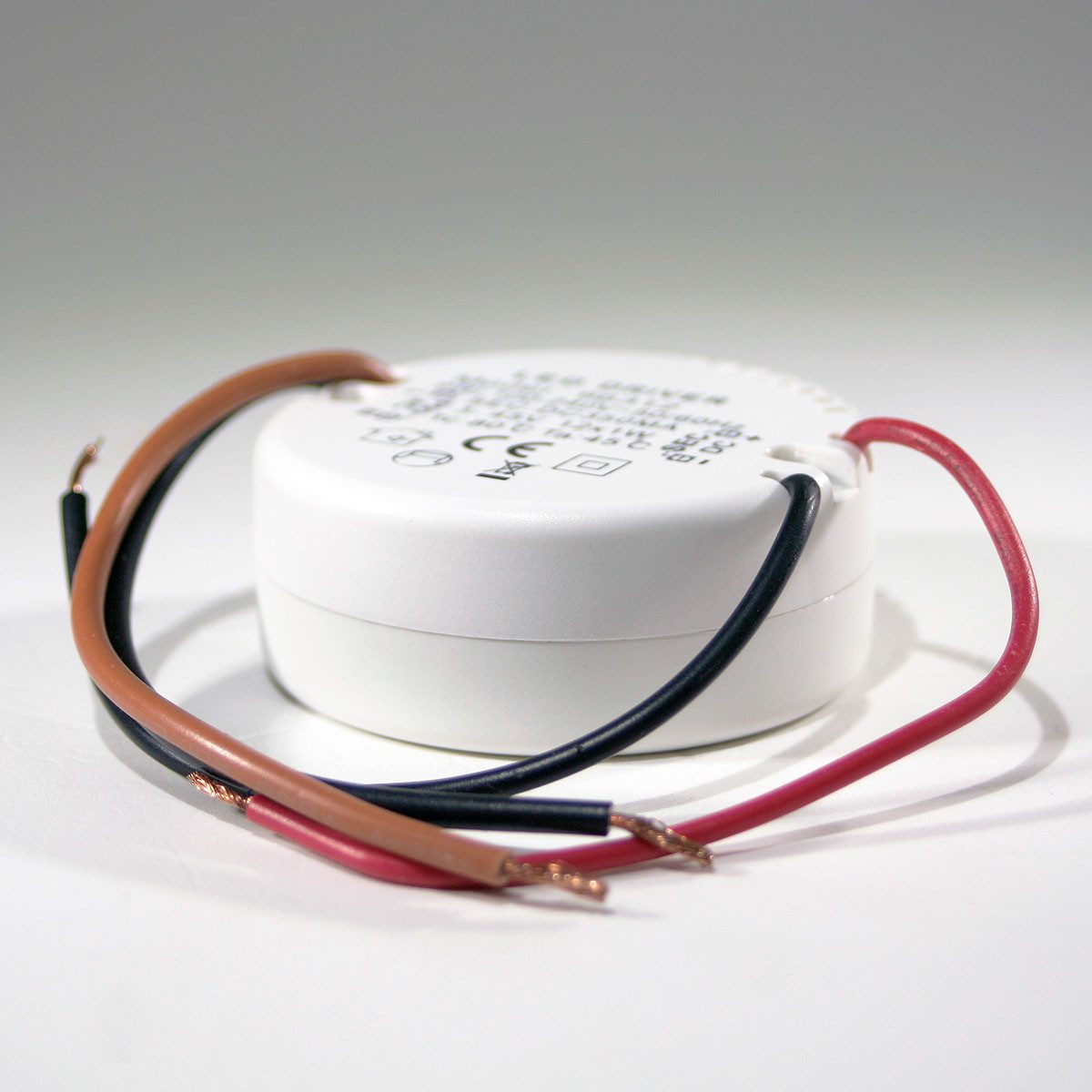 ChiliTec Trafo RUND, 3-45V 350mA-konst - für 1-12 1W LEDs LED Trafo