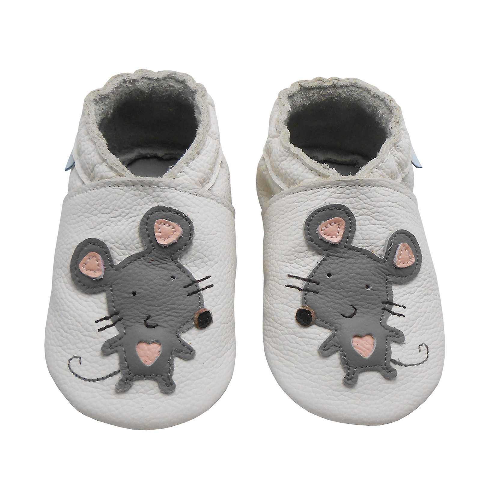 Basrakids Baby Leder Lauflernschuhe rutschfest Hausschuhe Krabbelschuh (100 % echtem Leder) Handgenäht, weiche, leichte, flexible, rutschfest