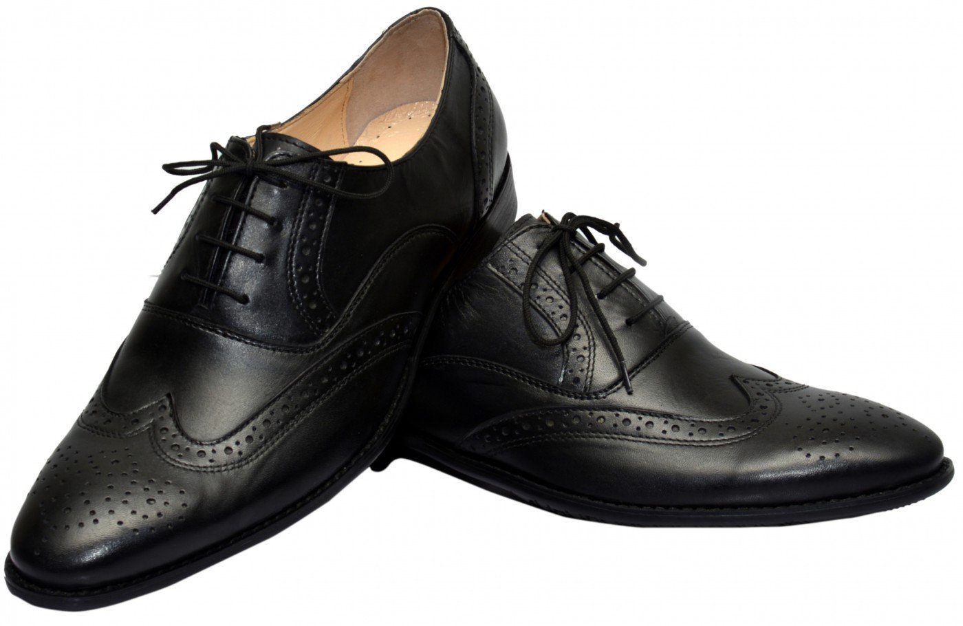 Hitmars Derby Schuhe Herren Braun - Business Oxford Schnürhalbschuhe Größe 46