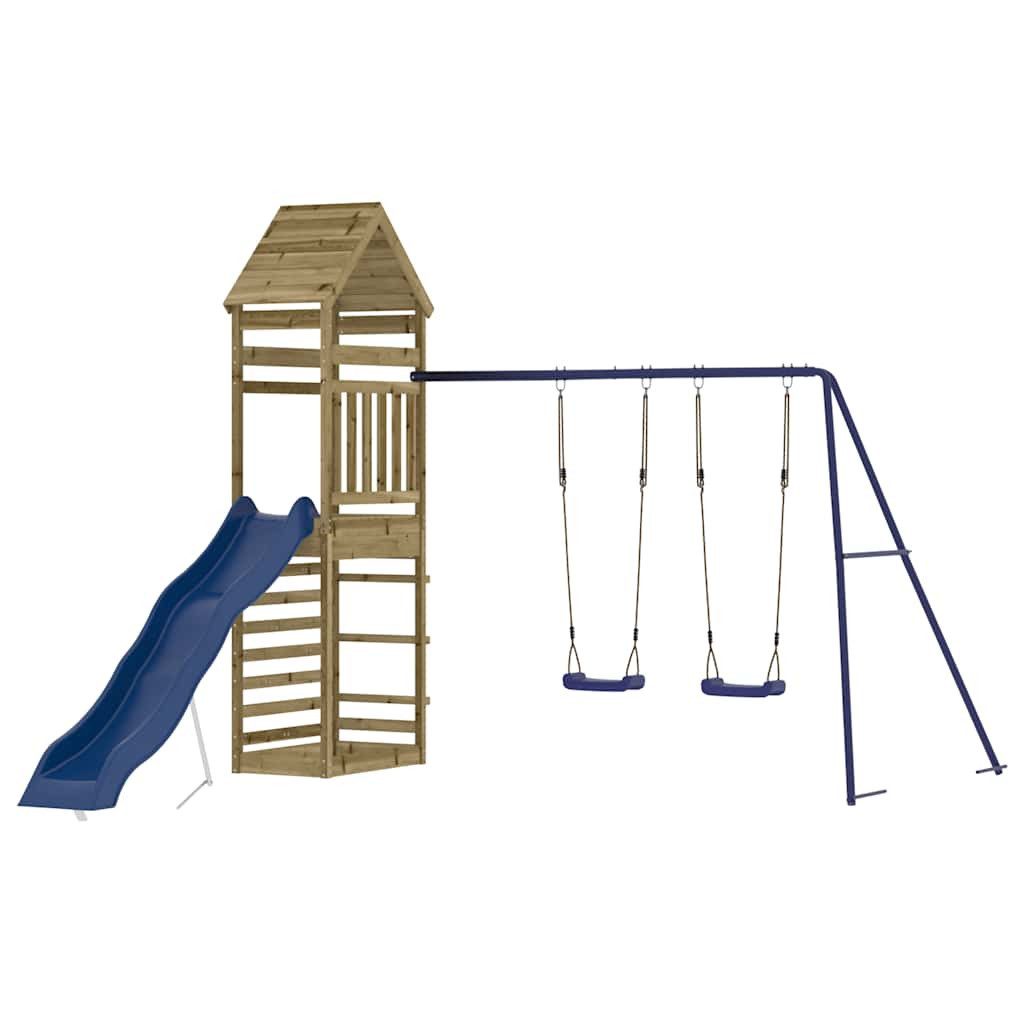 vidaXL Spielturm Spielturm Imprägniertes Kiefernholz