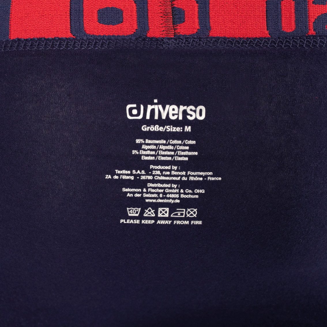 riverso Boxershorts Herren Retroshorts RIVJONNY Unterhosen (Vorteilspack, 6-St) Basic Boxer mit Stretch – Bild 5 von 5