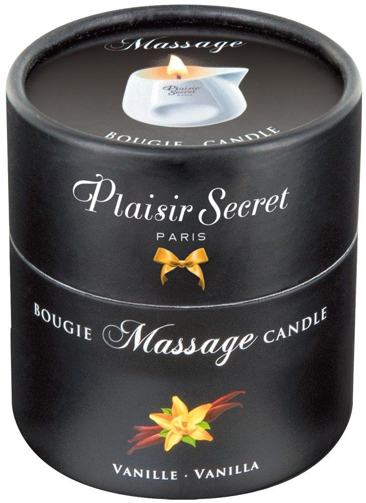 Plaisir Secret Massagekerze 80 ml - Plaisir Secrets - Massage Candle Vanilla 80 ml