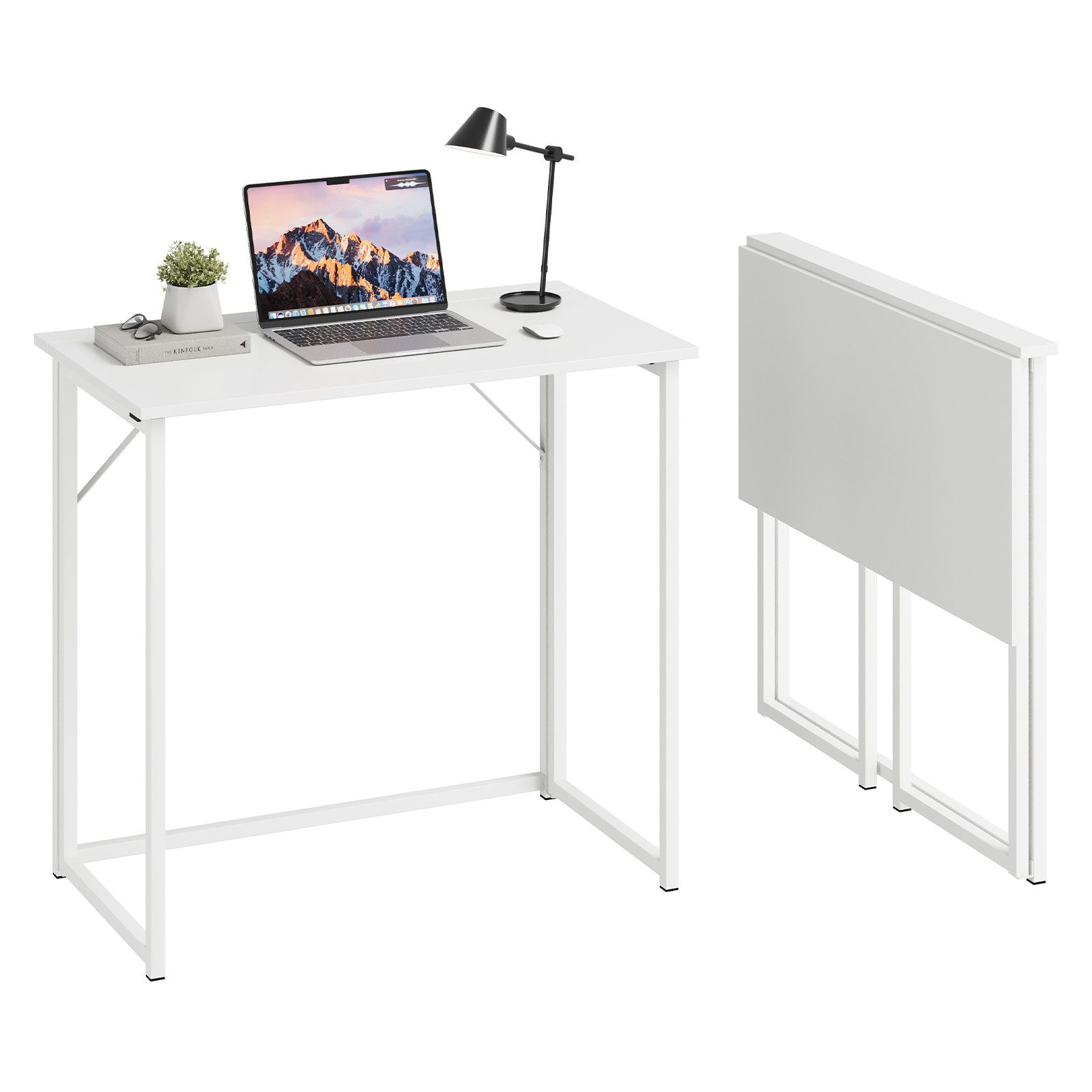 NAIMP Klapptisch Schreibtisch faltbar Computertisch PC günstig online kaufen