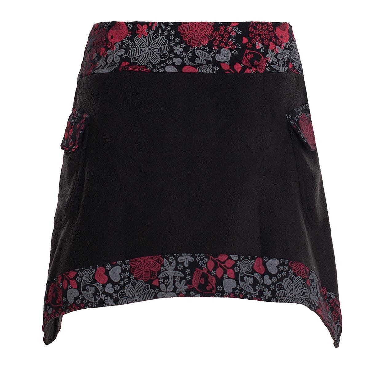 Vishes Minirock Thermorock warmer Damen Winterrock kurz Elfen Minirock aus günstig online kaufen