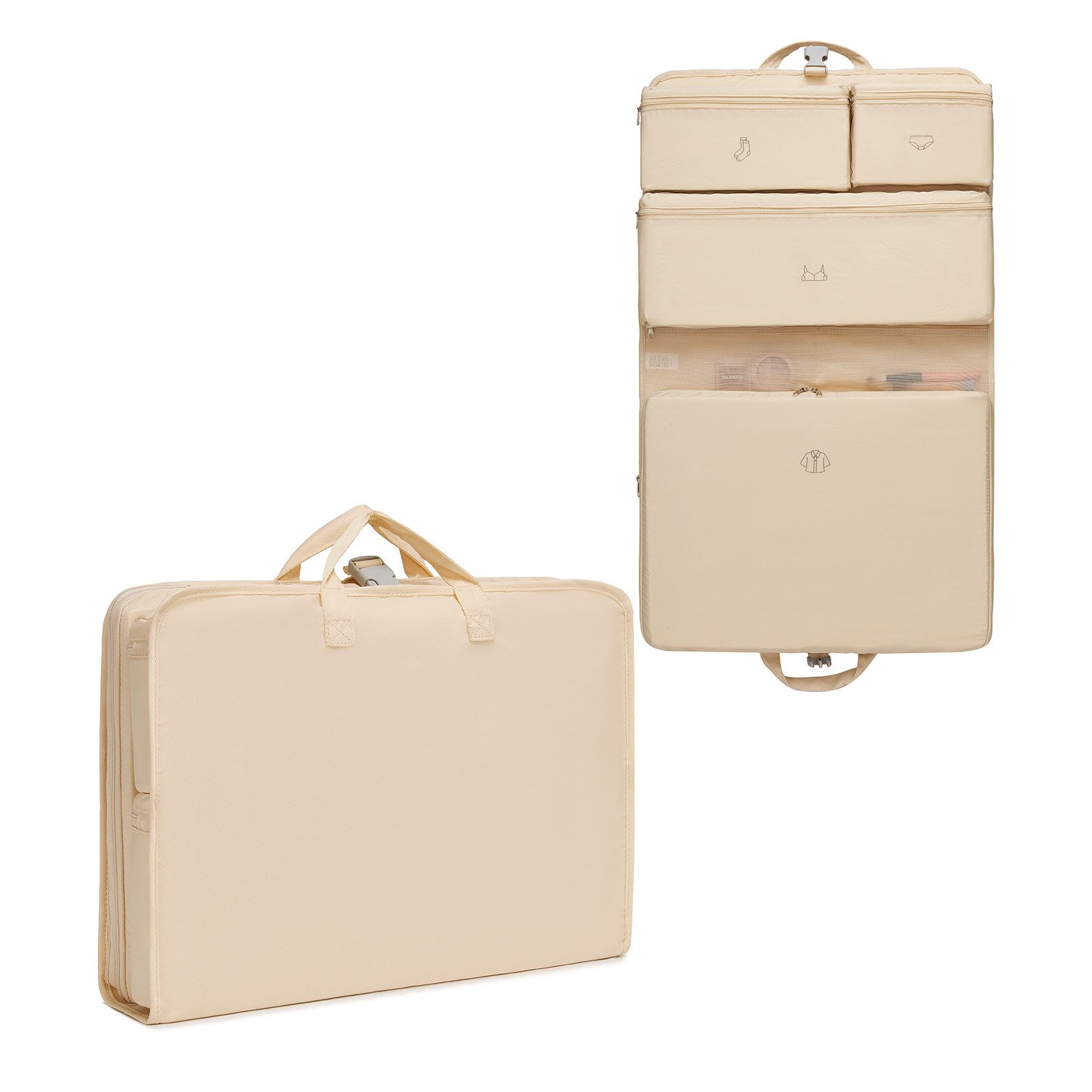 Miss Lulu Kofferorganizer, 6-in-1 Reise-Packing-Cubes Set