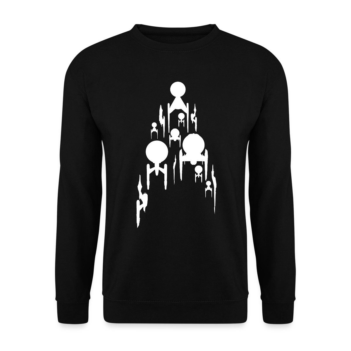 Sweatshirt Star Trek Discovery Raumschiff Unisex Pullover