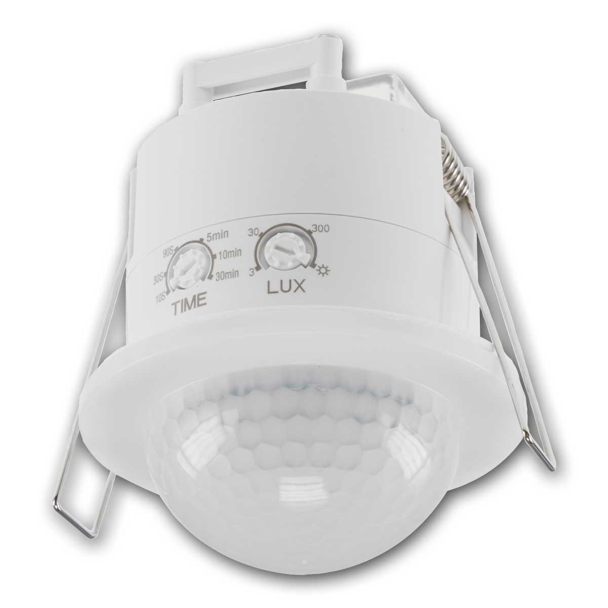 ChiliTec Bewegungsmelder Decken-Einbau Bewegungsmelder 360° IP54 PIR 20m