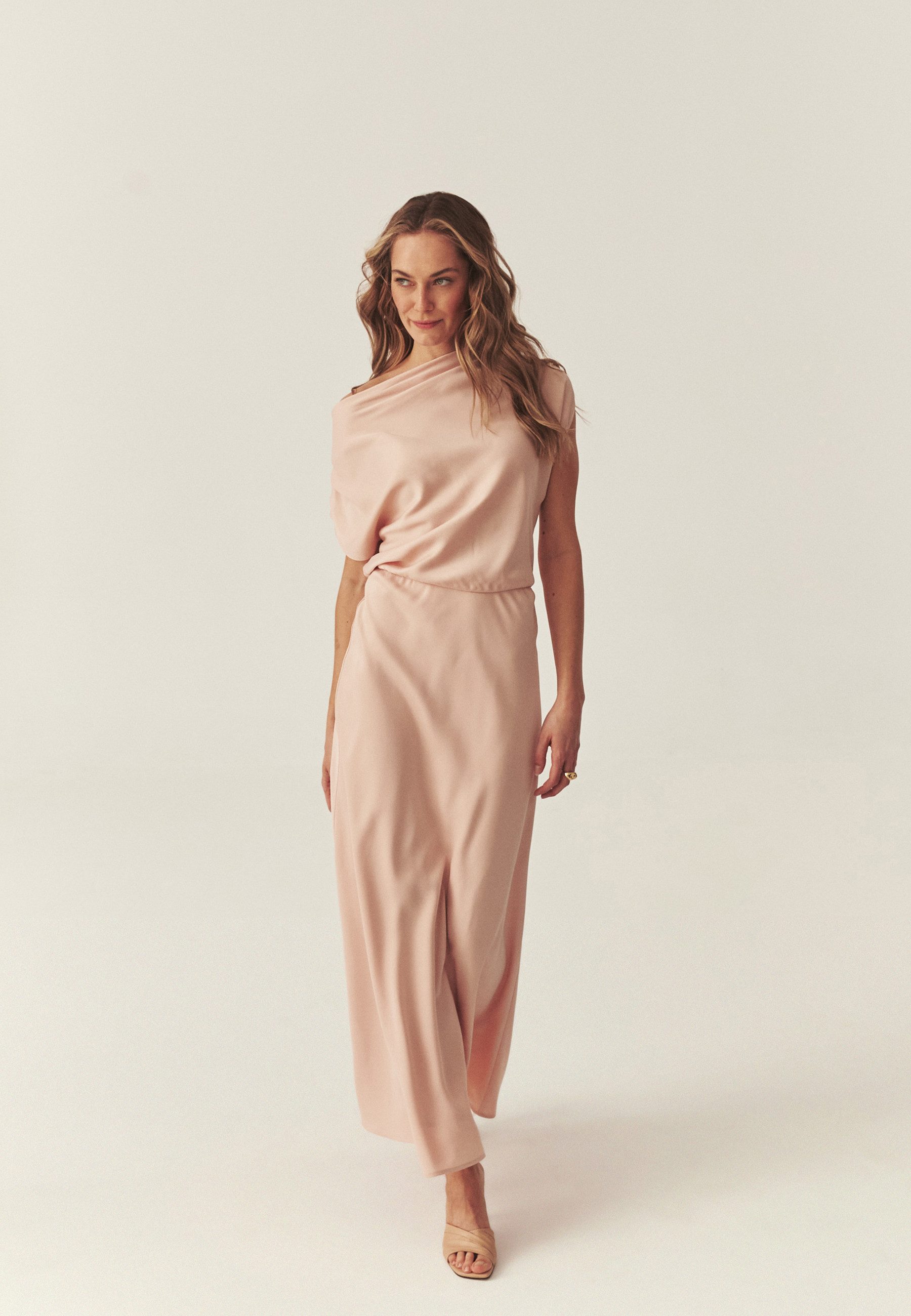 TATUUM Midikleid Satin Maxi-Kleid - Magi