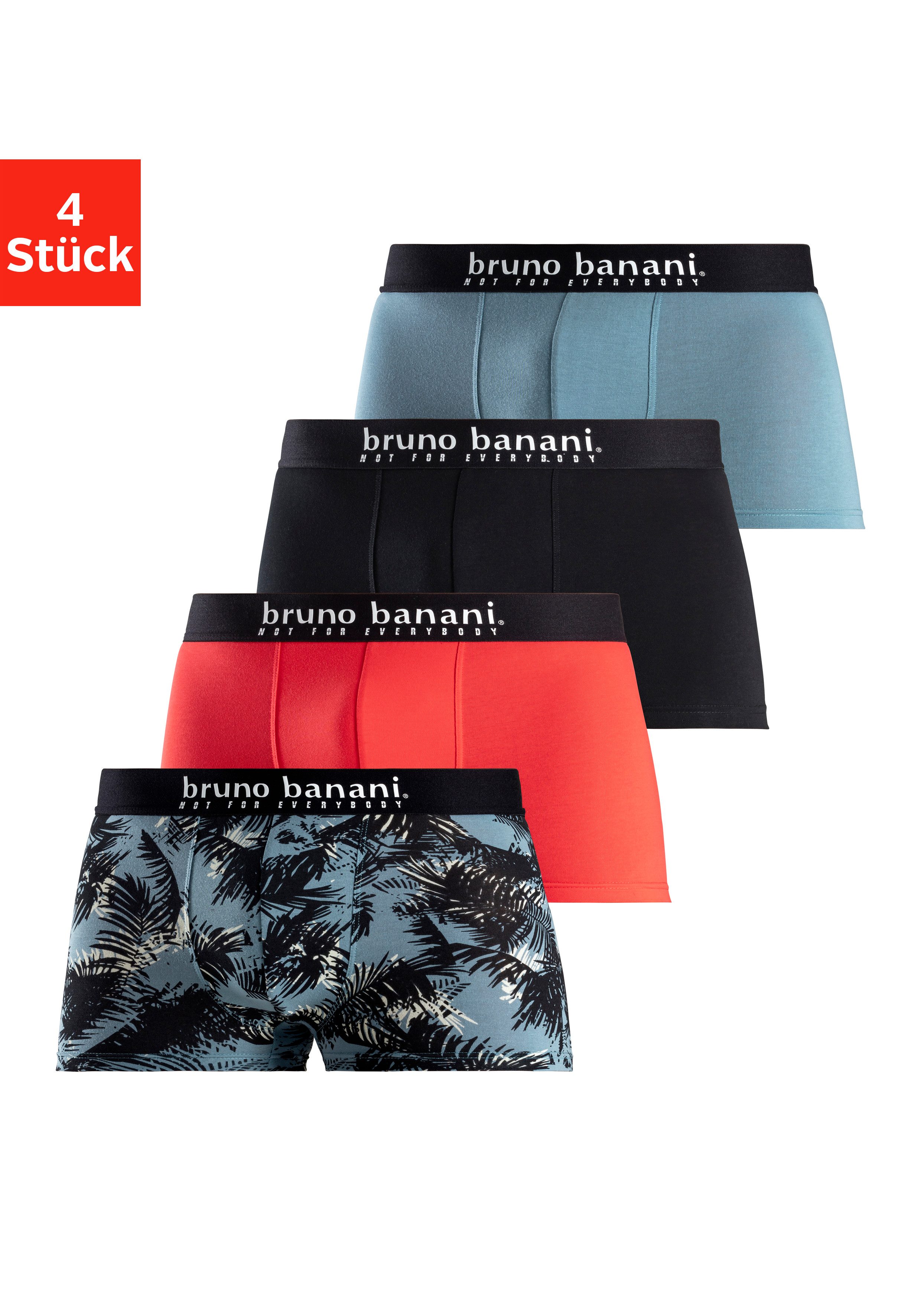 Bruno Banani Boxer "Boxershorts für Herren", (Packung, 4 St., 4er-Pack), mi günstig online kaufen