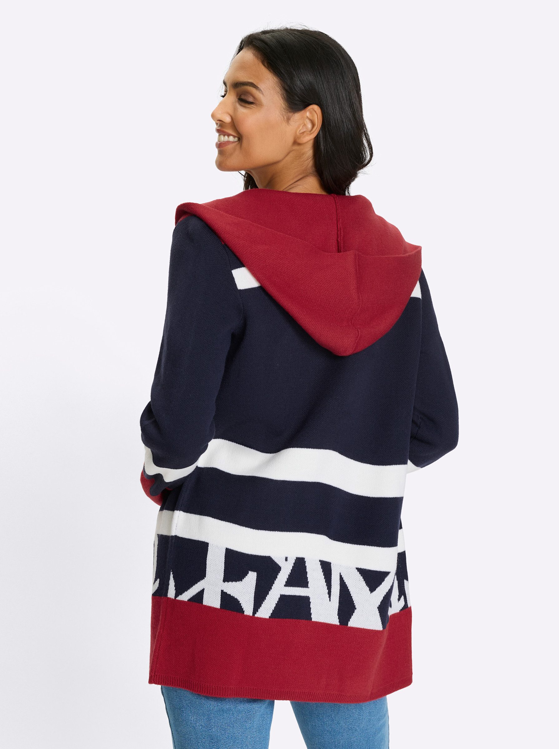 Sieh an! Strickjacke Longstrickjacke . günstig online kaufen