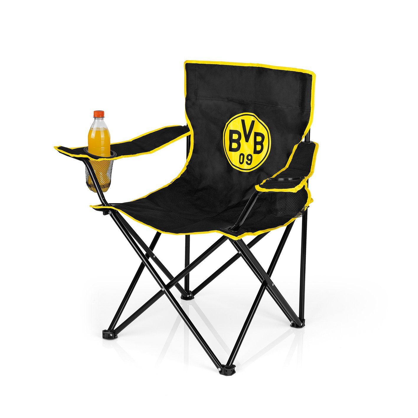 BVB Campingstuhl, faltbar mit BVB-Logo, Zusammenfaltbarer Campingstuhl mit  2 Getränkehaltern online kaufen | OTTO