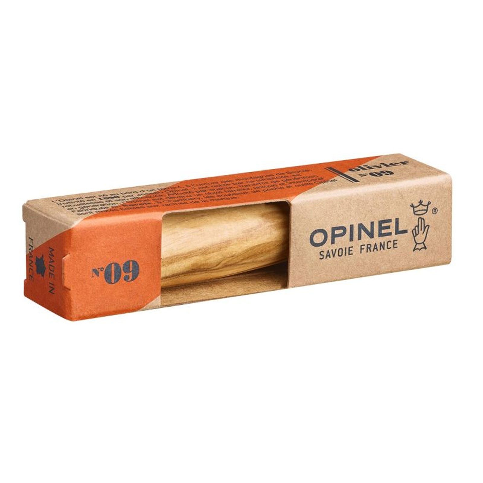 Opinel Fischmesser Opinel No 09 Olivenholz Taschenmesser