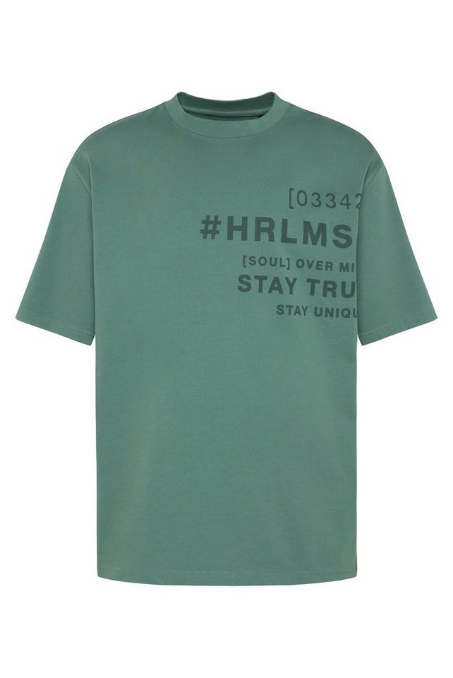 Harlem Soul Rundhalsshirt mit Logodruck, GOTS zertifiziertes T-Shirt,  organic CU 1018028