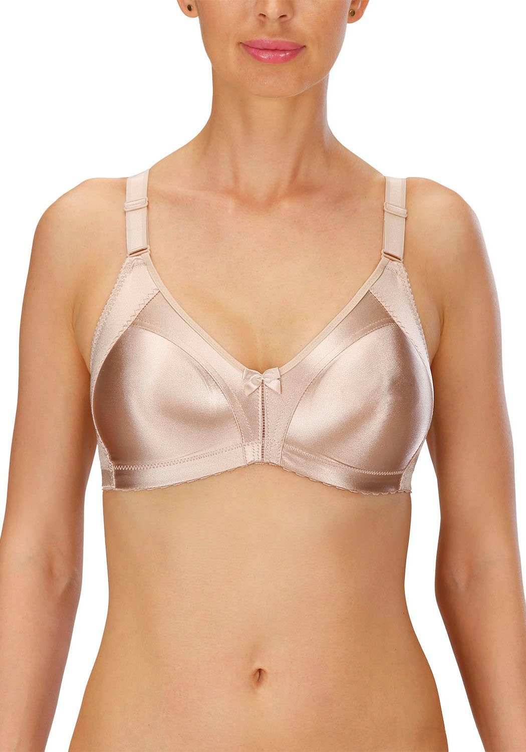 Naturana Minimizer-BH Solutions (1-tlg) Shaping-Effekt, breite Träger, feminin, ohne Bügel, Satin