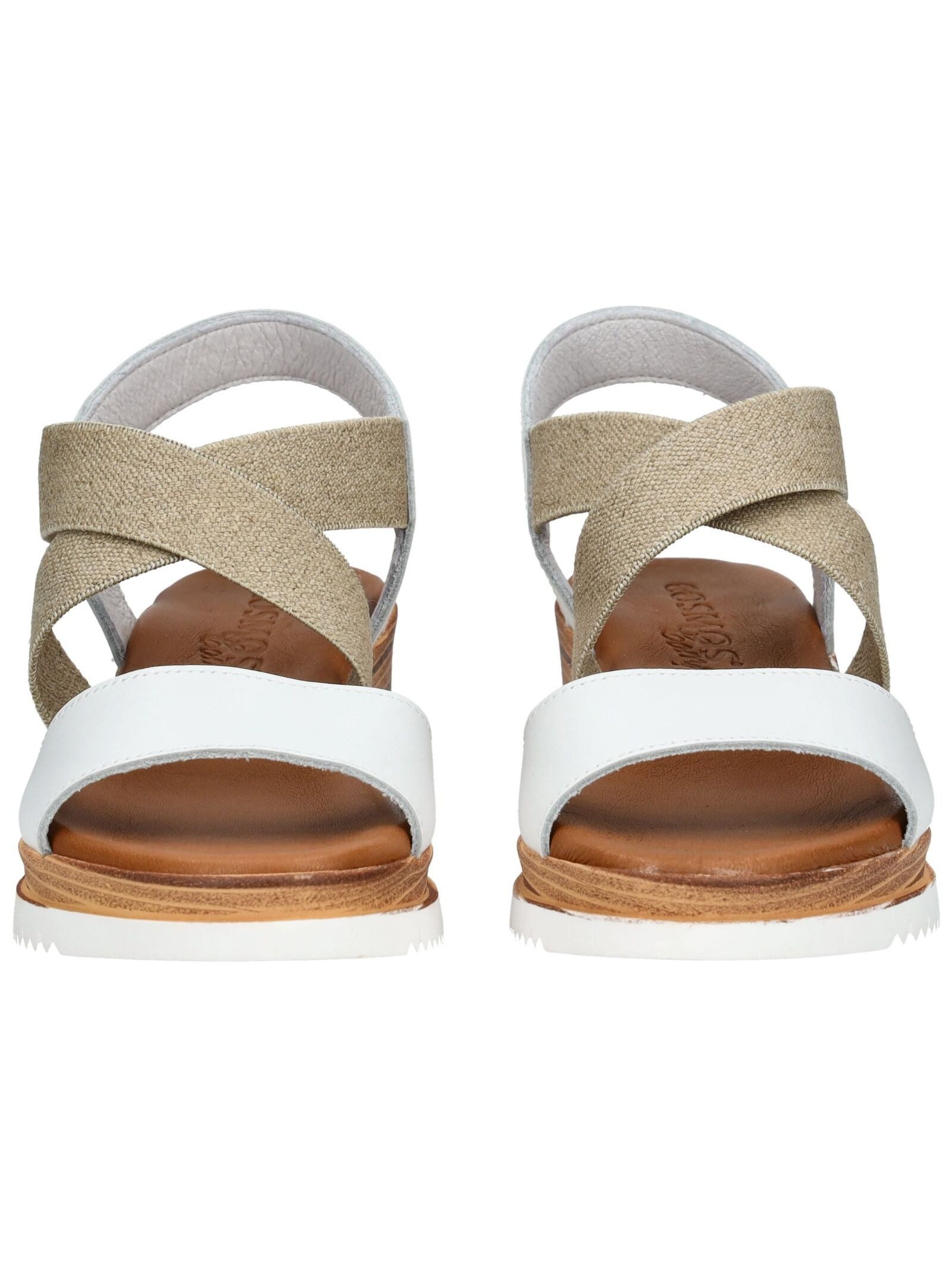 COSMOS Comfort Sandalen Leder Keilsandalette