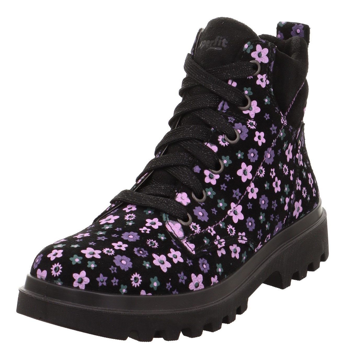 Superfit ABBY NOVA WMS: Mittel Schnürstiefelette Schnürboots mit Reißverschluss, Größenschablone zum Download