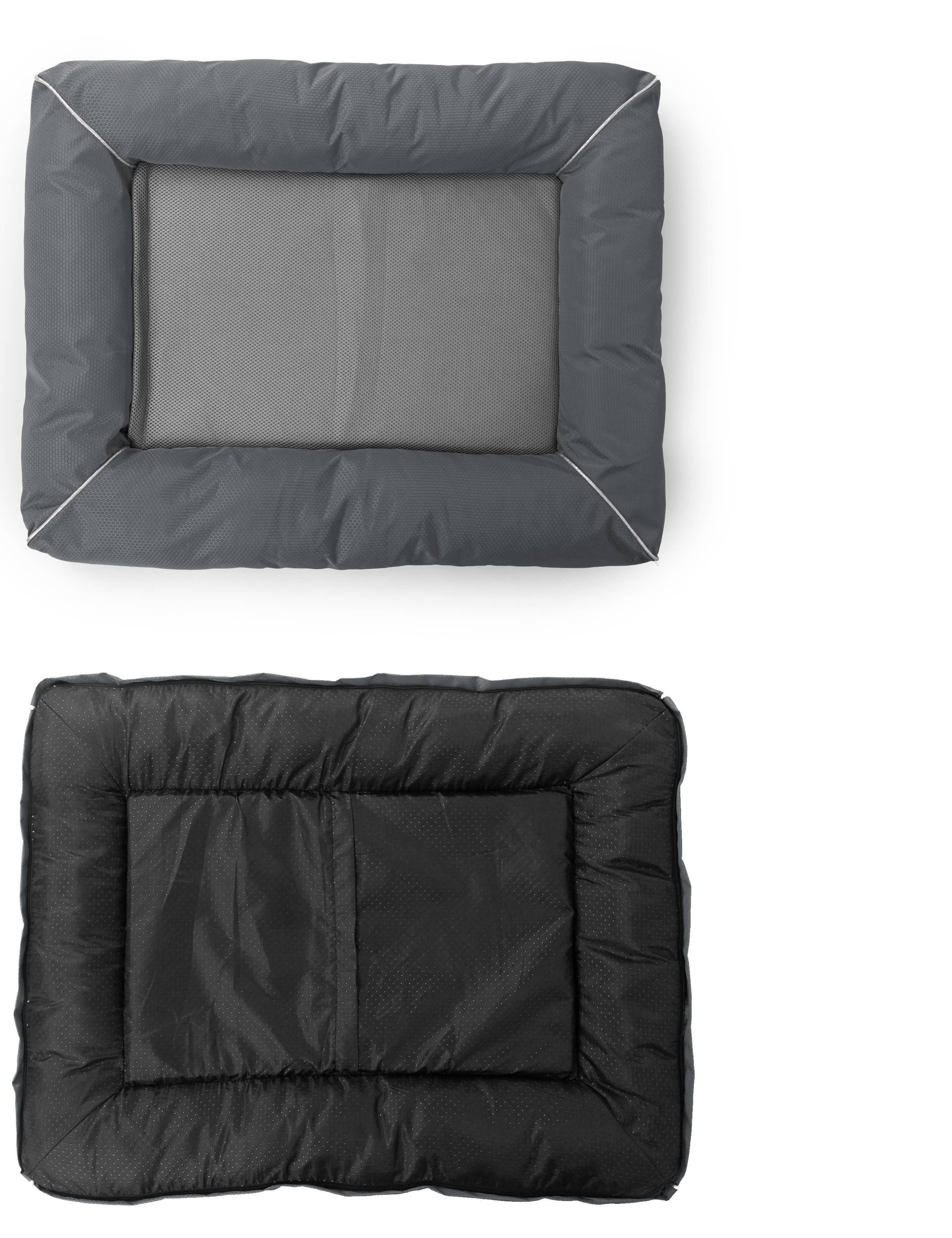 M-Diamant Hundematte Hundebett Hundesofa Katzenbett Waschbar Rutschfest 6 Farben 3 Größen, 100 % Polyester, Abnehmbarer, waschbarer Bezug