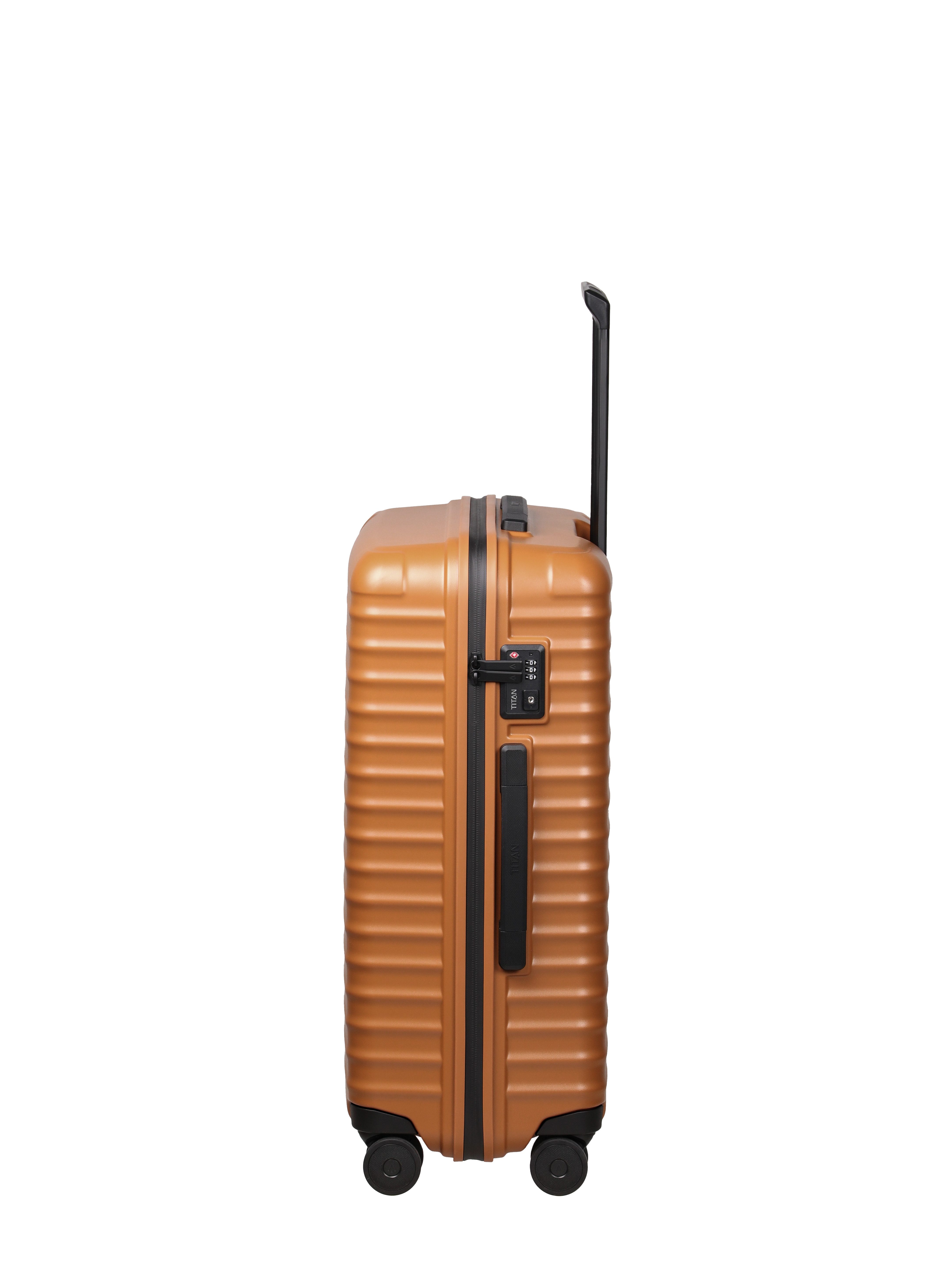 TITAN - Made in Germany Trolley UPGRADE Koffer Hartschale, 4 Rollen, mit kratzresistenter Oberfläche und cleverer Innenaufteilung
