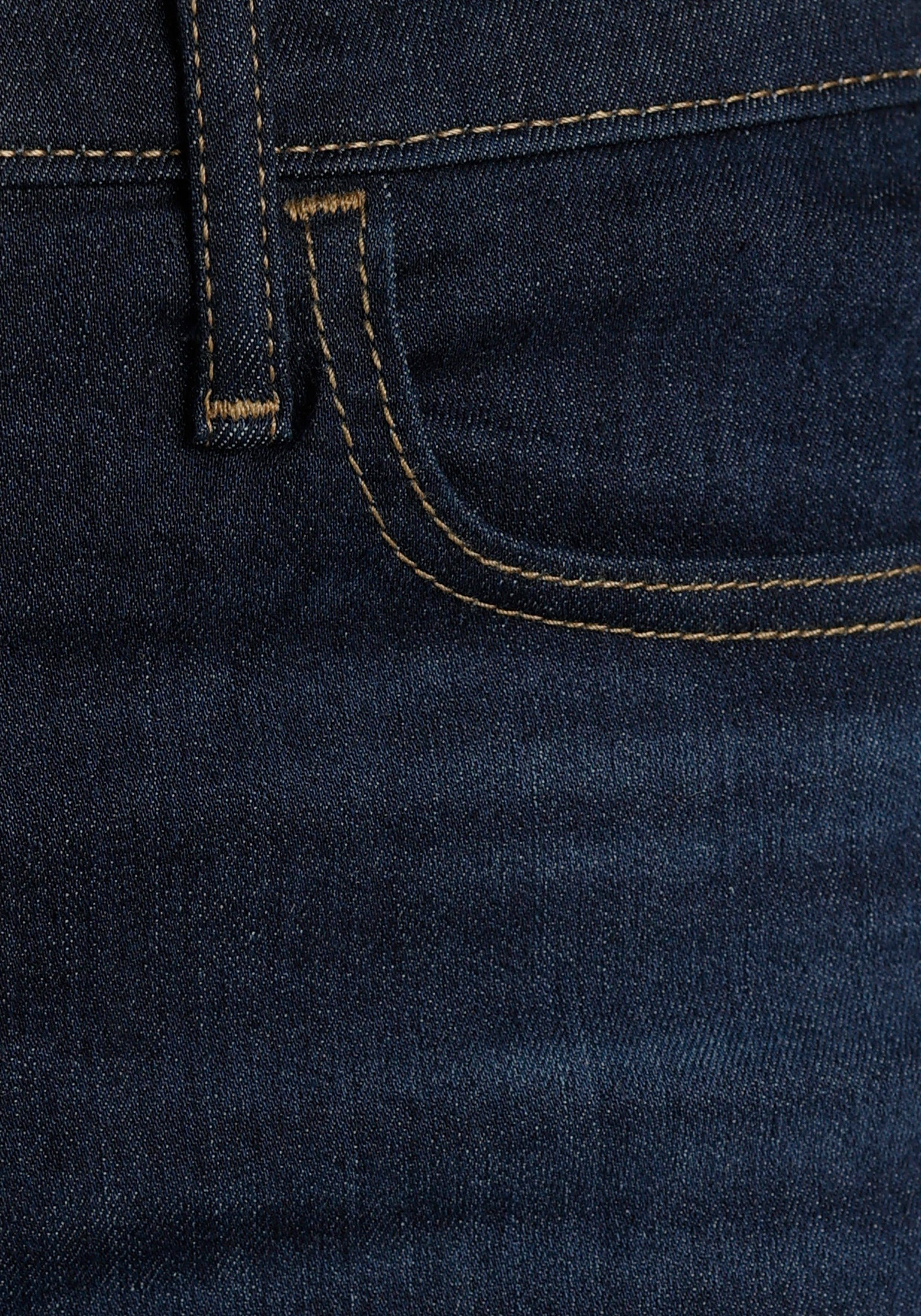 Rise dark Skinny-fit-Jeans 720 Levi's® High denim