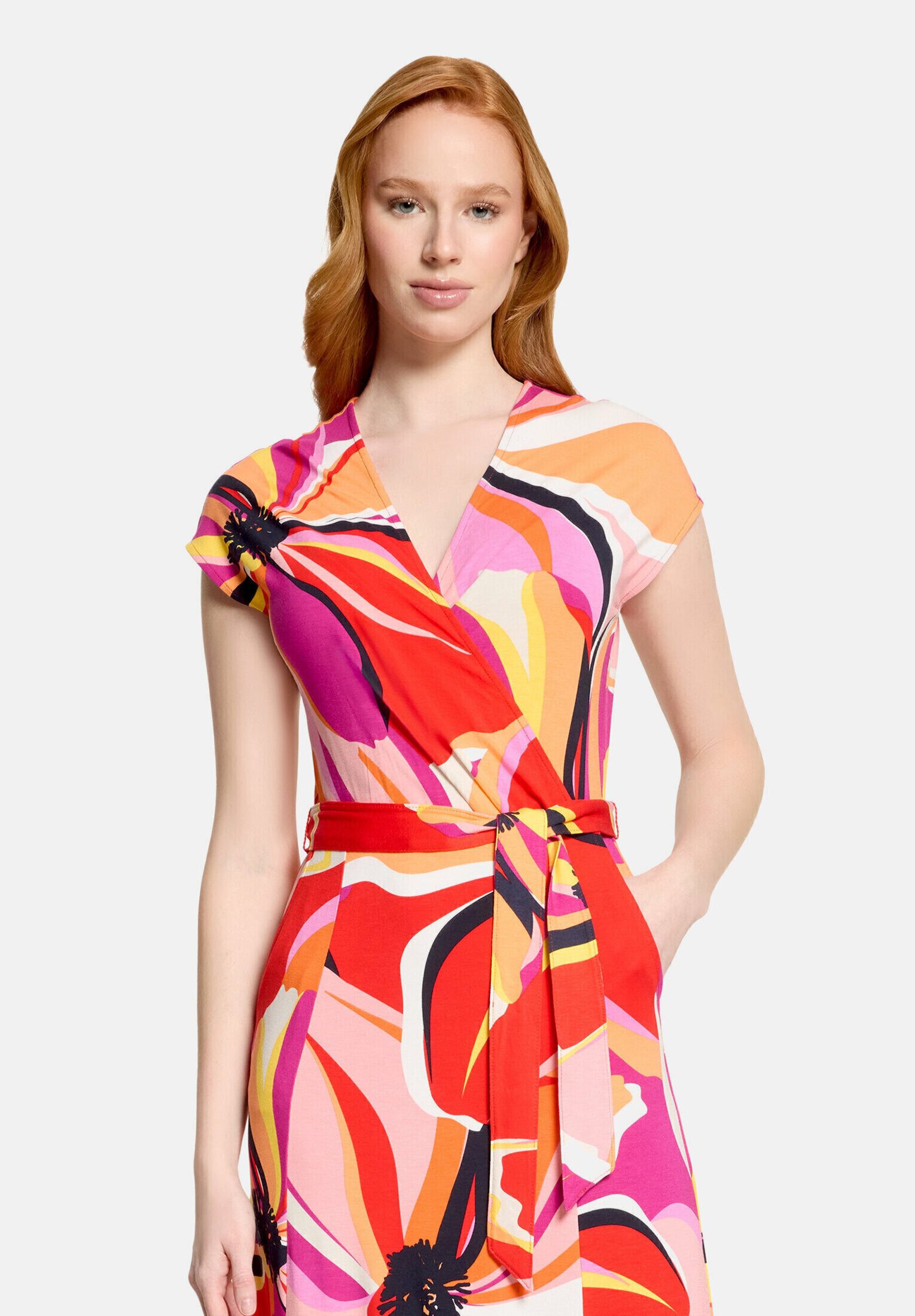 Betty Barclay Jerseykleid Damen mit Blumenprint