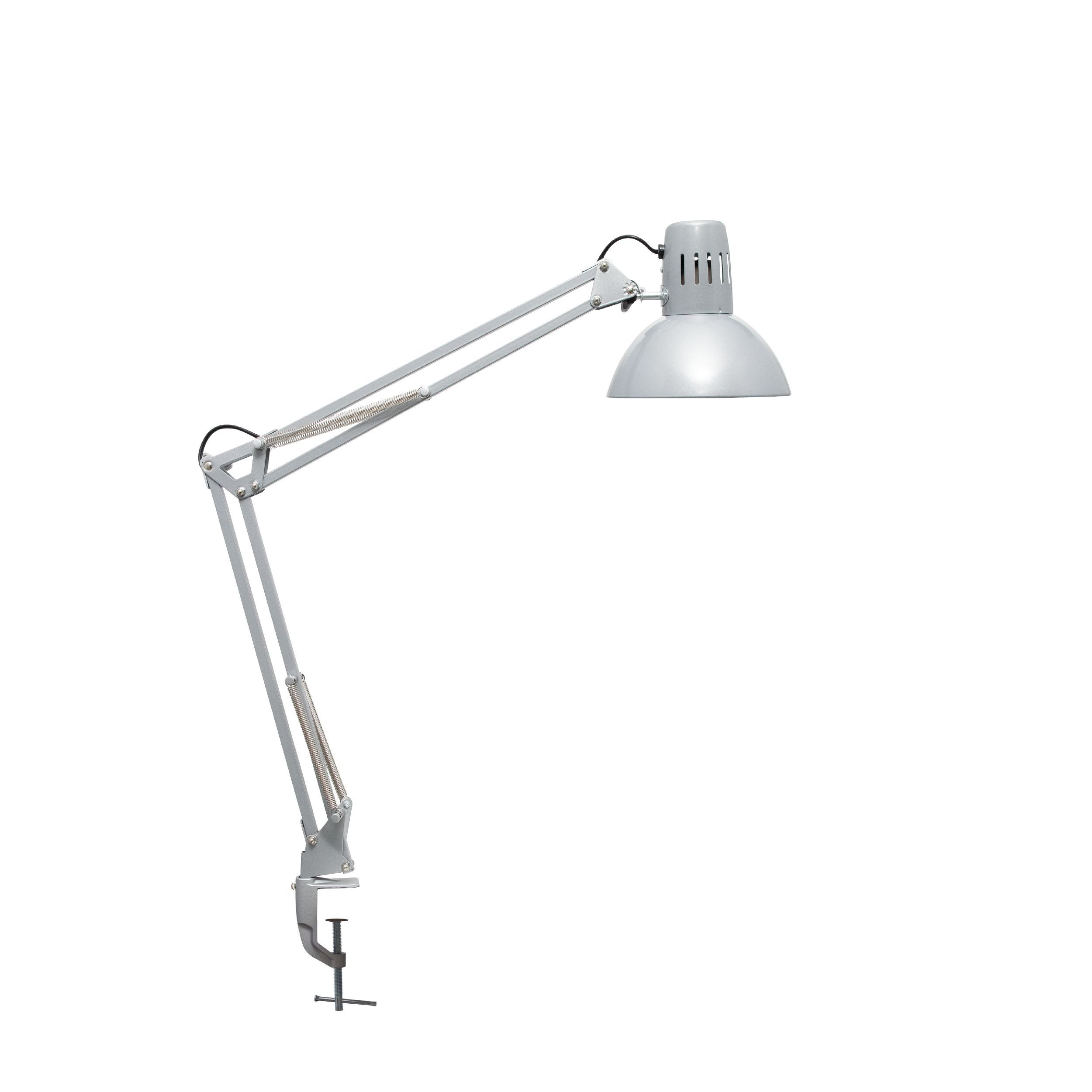 MAUL LED Schreibtischlampe Tischleuchte MAULstudy Klemme, exkl. Leuchtmittel E27, 9,5 Watt LED-Leuchtmittel, Verstellbarer Arm