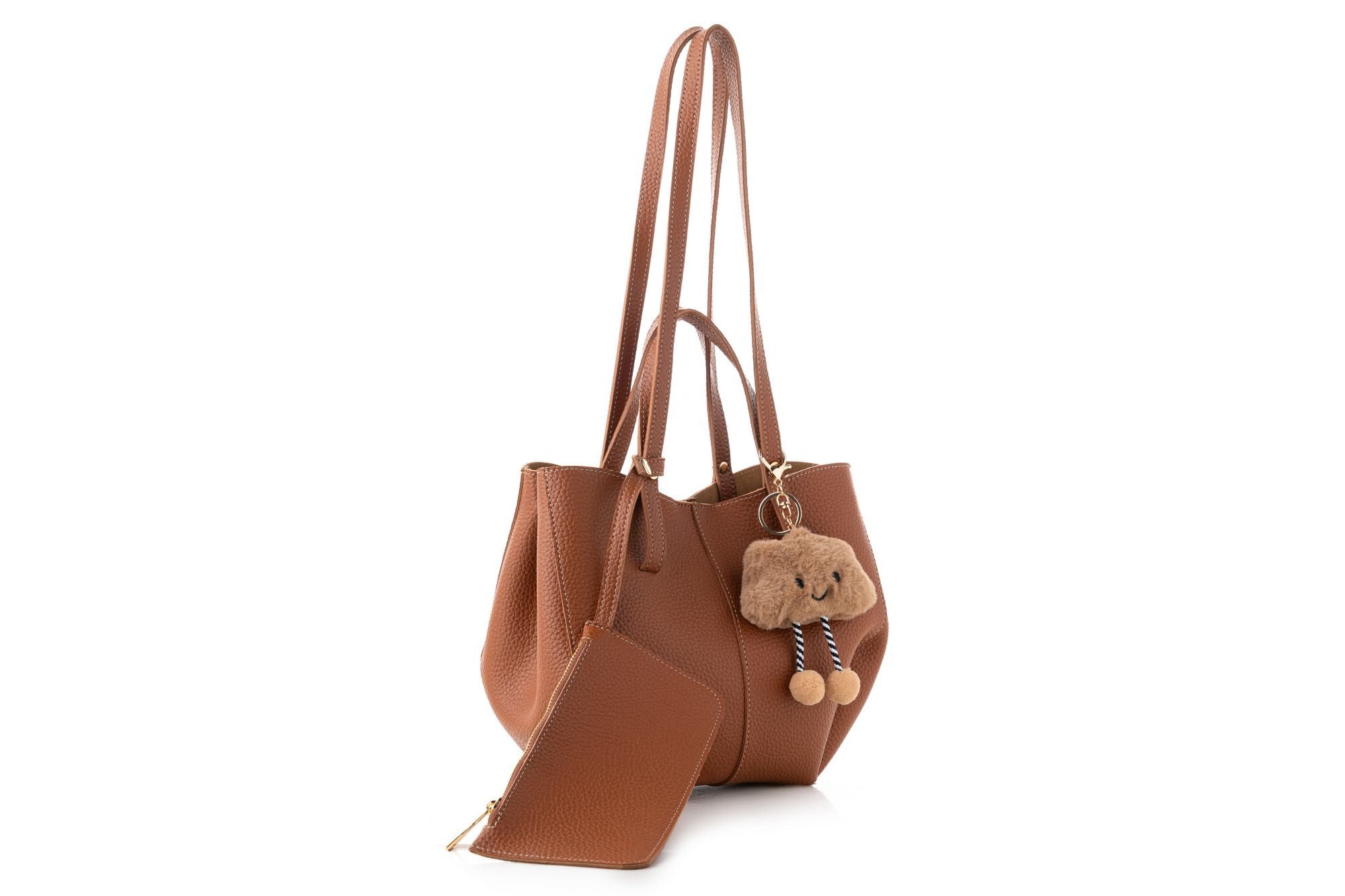 lucky bees Schultertasche 1274 - Tan günstig online kaufen