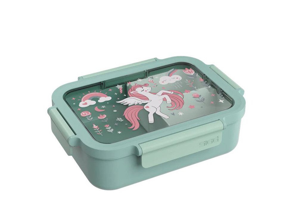 Sigg Lunchbox SIGG NIMO Kids Lunchbox, verschiedene Motive wählbar, (BPA-freie Brotdose aus hochwertigem Polypropylen – lebensmittelecht), Robuste, leichte Lunchbox im kindgerechten Design