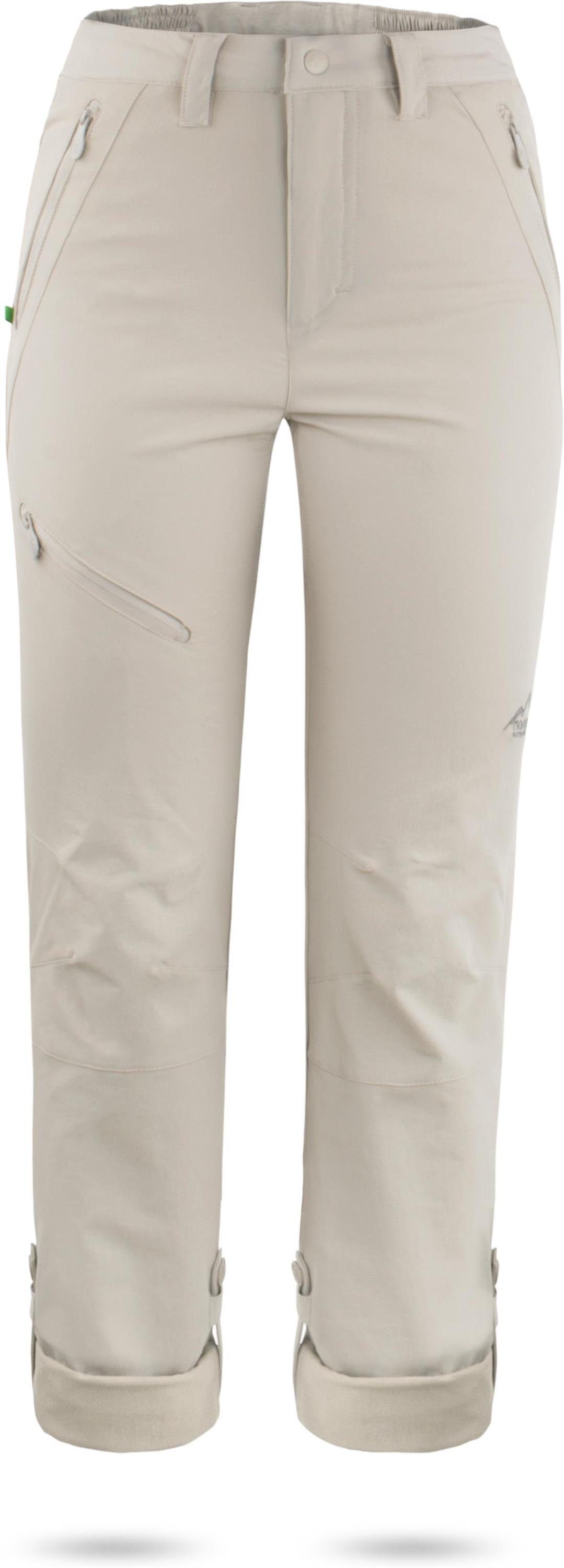 normani Outdoorhose »Damen Softshellhose Lavieille« Trekkinghose Wanderhose  Funktionshose auf 3/4 Länge kürzbar mit Sonnenschutzfaktor 50+ online  kaufen | OTTO