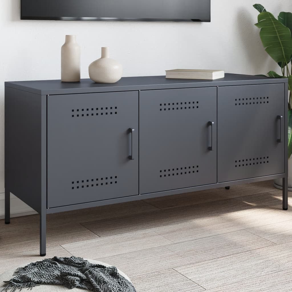 vidaXL TV-Schrank TV-Schrank Anthrazit 100,5x39x50,5 cm günstig online kaufen
