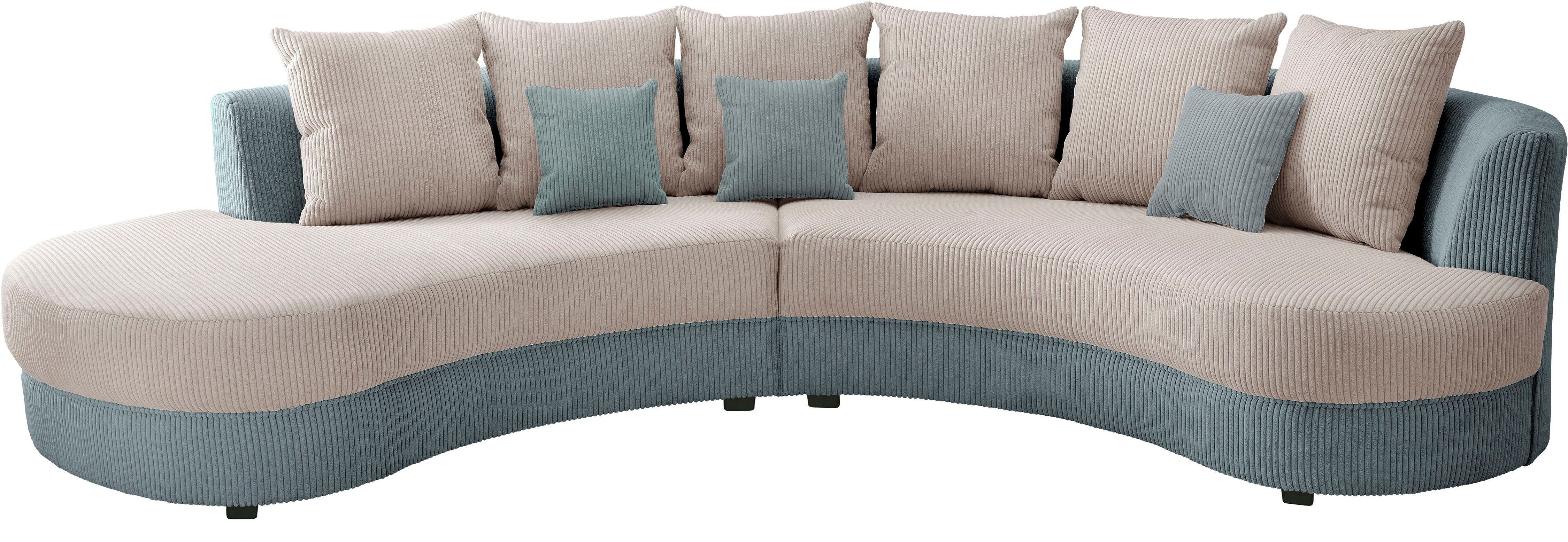 INOSIGN Ecksofa "Limoncello organische Formensprache, OTTOs Choice, L-Form" günstig online kaufen