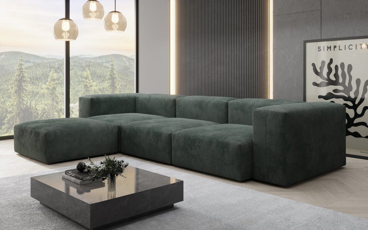 Luxusbetten24 Sofa Designer L Sofa Snug günstig online kaufen