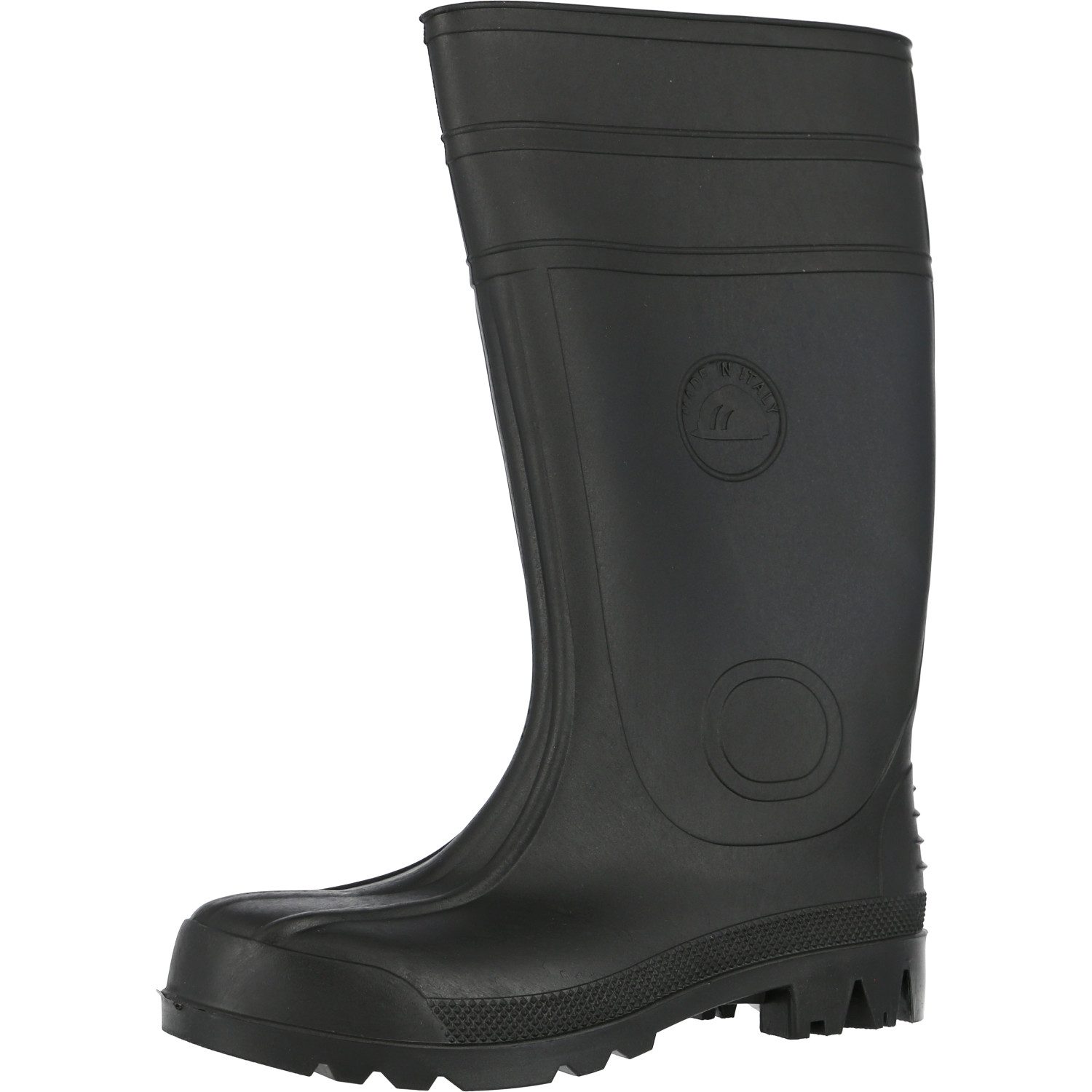 Craftland PVC-Sicherheitsstiefel S5 "WORKMASTER" Schwarz Sicherheitsstiefel