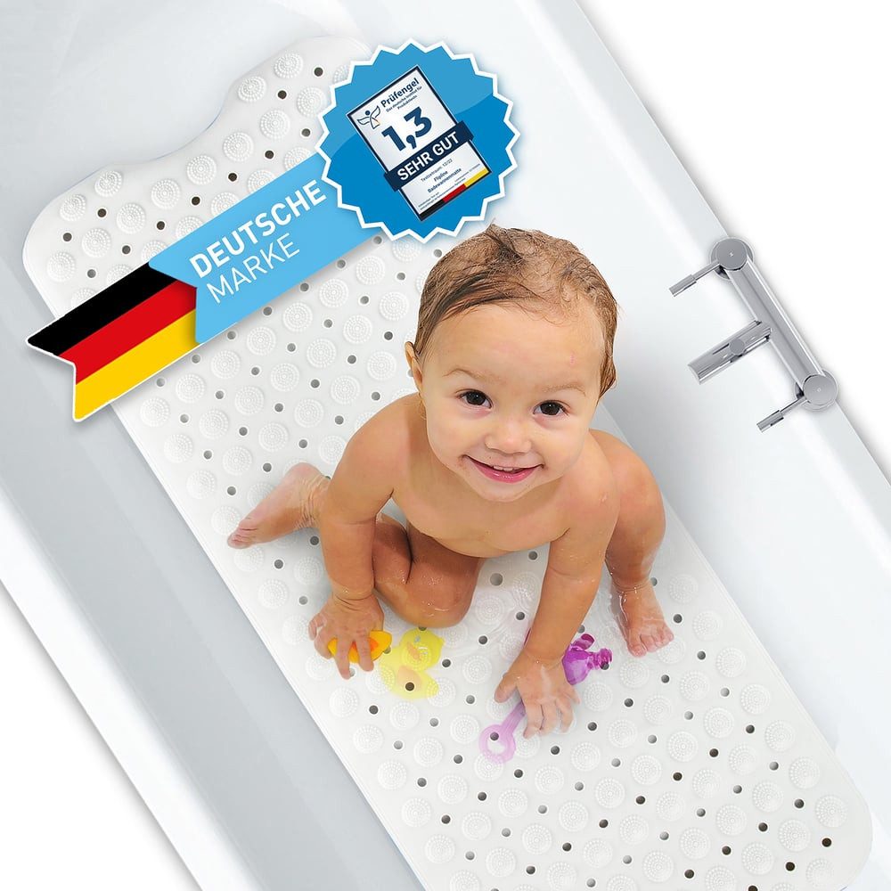 FLIPLINE® Badematte, 1x FLIPLINE Badematte - Weiß, TPE, günstig online kaufen