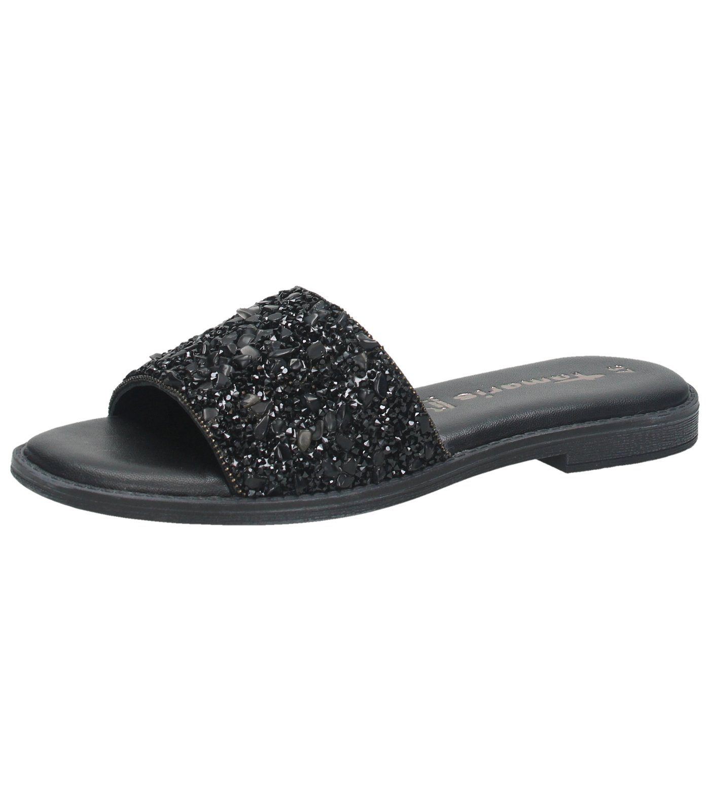 Tamaris - Sandales Femme Comfort à Larges Pieds (Wide Fit) - En Cuir - Semelle Confort - Modèle Cale