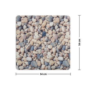 casa pura Wanneneinlage Stone, 3 Größen, Antirutschmatte, Badewannenschutzeinlage, B: 54 cm, L: 54 cm