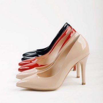 GosiaK. "Magdalena" High-Heel-Pumps aus edlem Lackleder