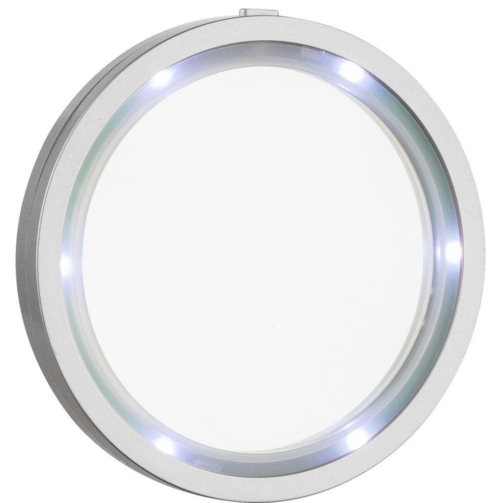 tragbar weiss Spiegel LED Rand kalt rund Spiegelleuchte, mit Bade Globo Zimmer