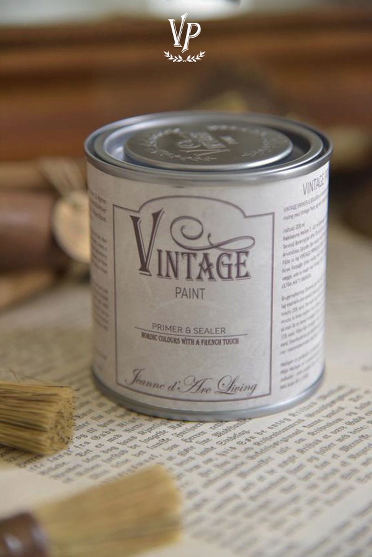 Vintage Paint Grundierfarbe Vintage Paint Primer & Sealer Decoupage Medium 200/700ml, Primer, Versiegelung und Decoupage Medium