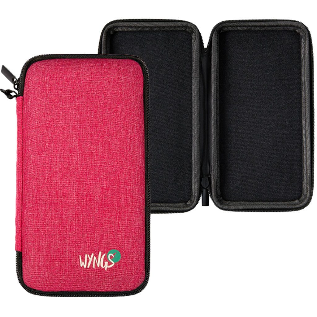CASIO Taschenrechner fx-85DE CW inkl. Schutztasche Pink & Fachbuch (96 Seiten, DIN A5)