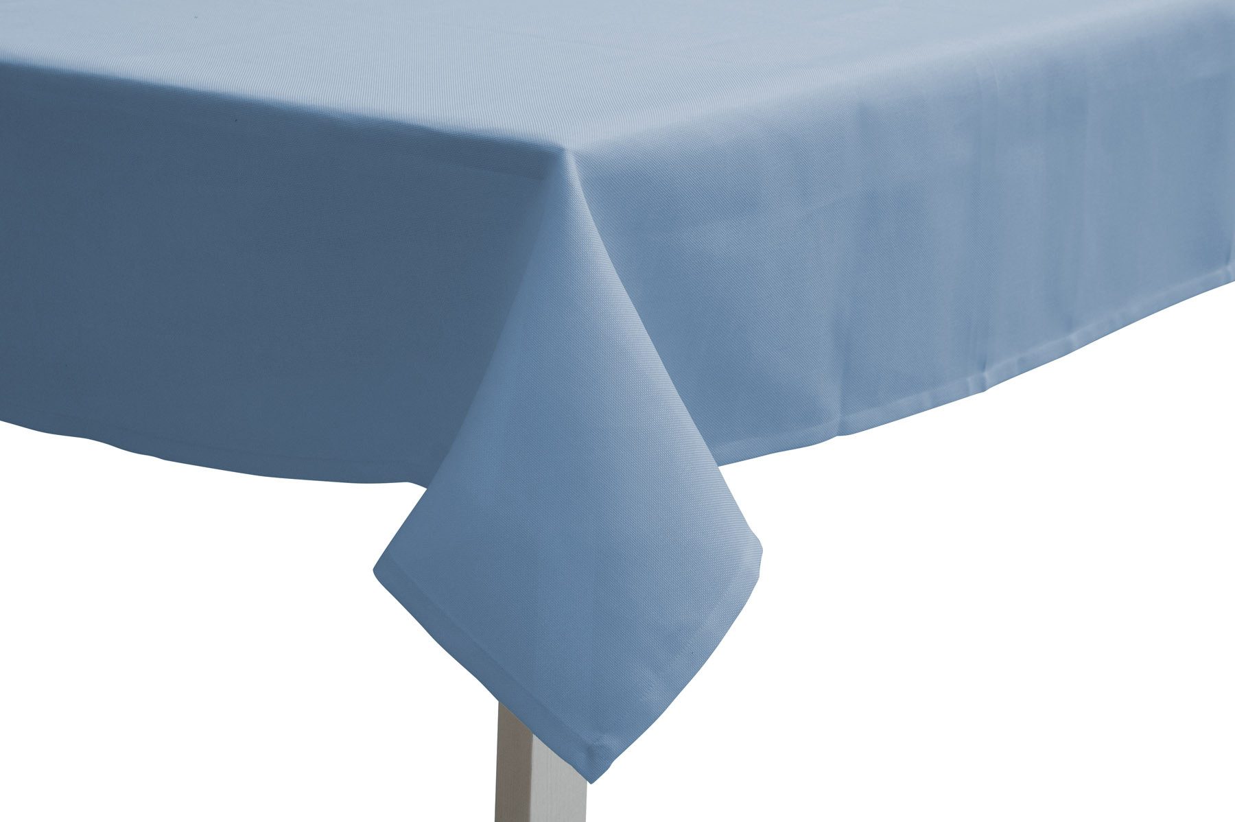 PICHLER Tischdecke Tischdecke Panama Rechteck 130/220 hellblau (1-tlg), Tischdecke Tischläufer Fest Feier Kommunion