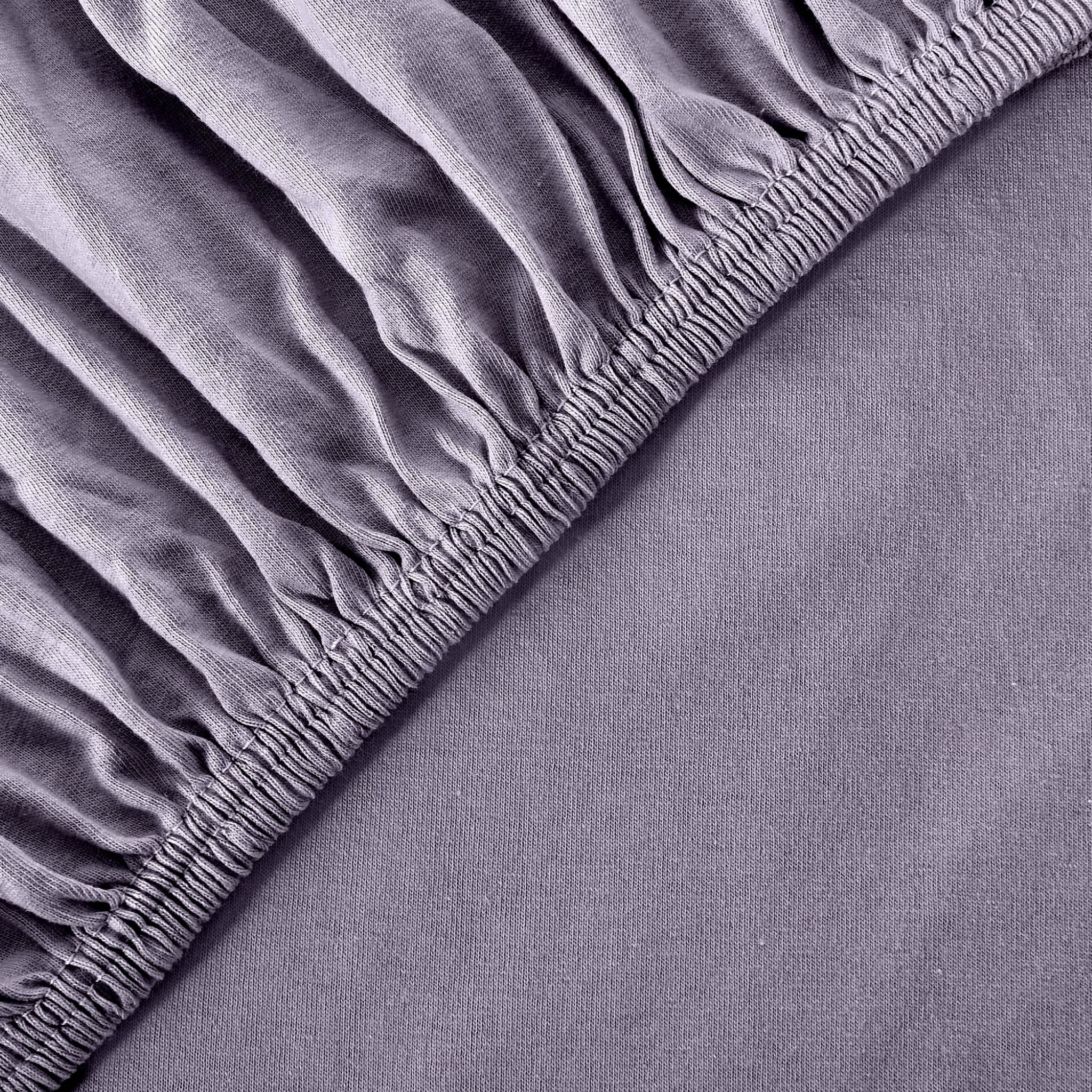 leevitex® Spannbettlaken 180x200 - 200x220 cm, 40 cm Steghöhe, Stoffdicke 150 g/m², Jersey, Gummizug: rundum, (1 Stück), OEKO-TEX® Standard 100 Zertifikatsnumme – Bild 2 von 5
