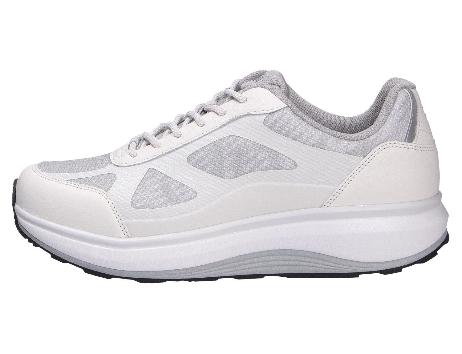 Joya Cancun II white/grey Schnürschuh Weicher Gehcomfort