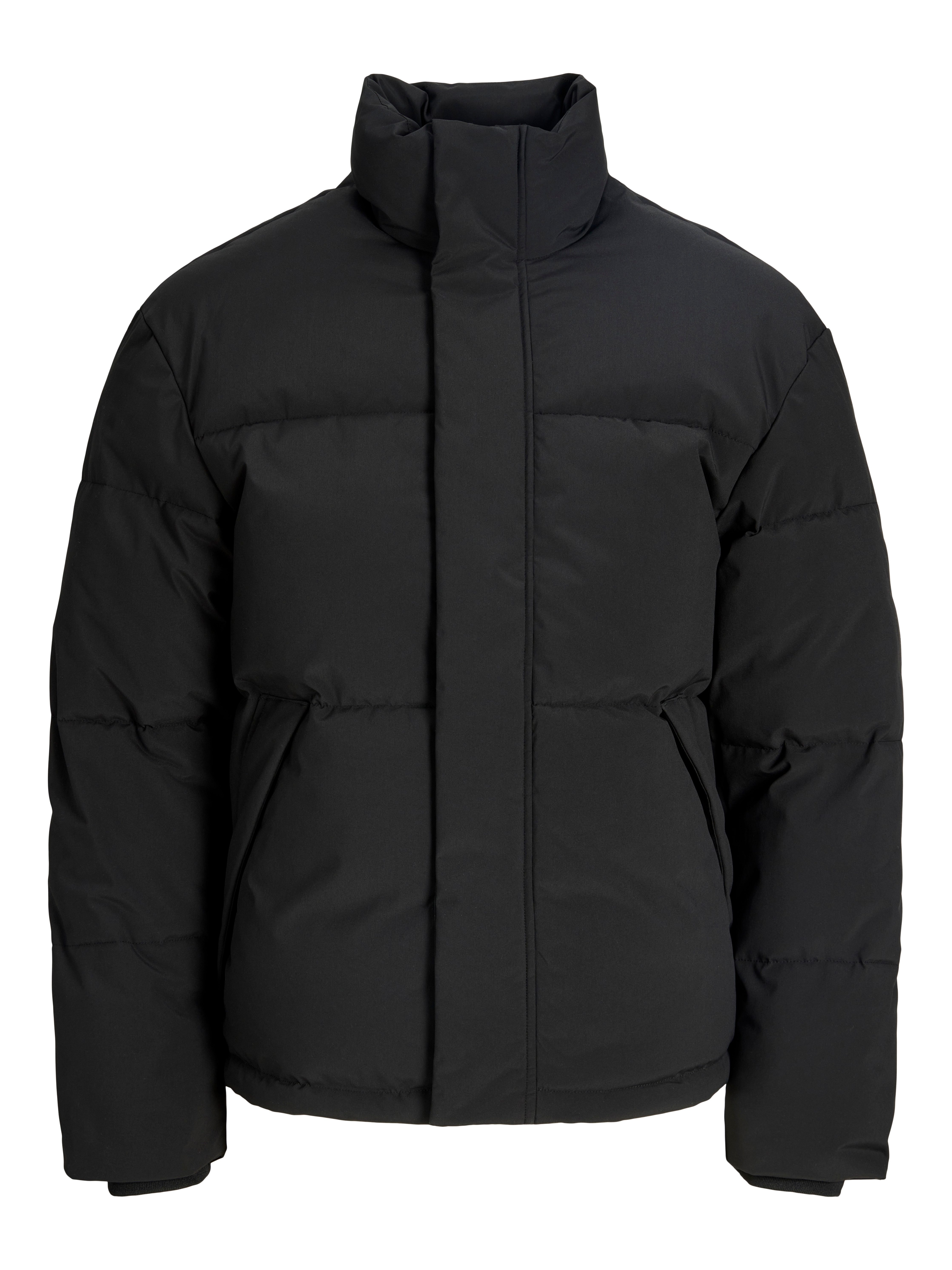 Jack & Jones PlusSize Steppjacke JJESOHO PUFFER COLLAR AW26 SN PLS Kunstfaser, mit verdecktem Reißverschluss – Bild 4 von 5