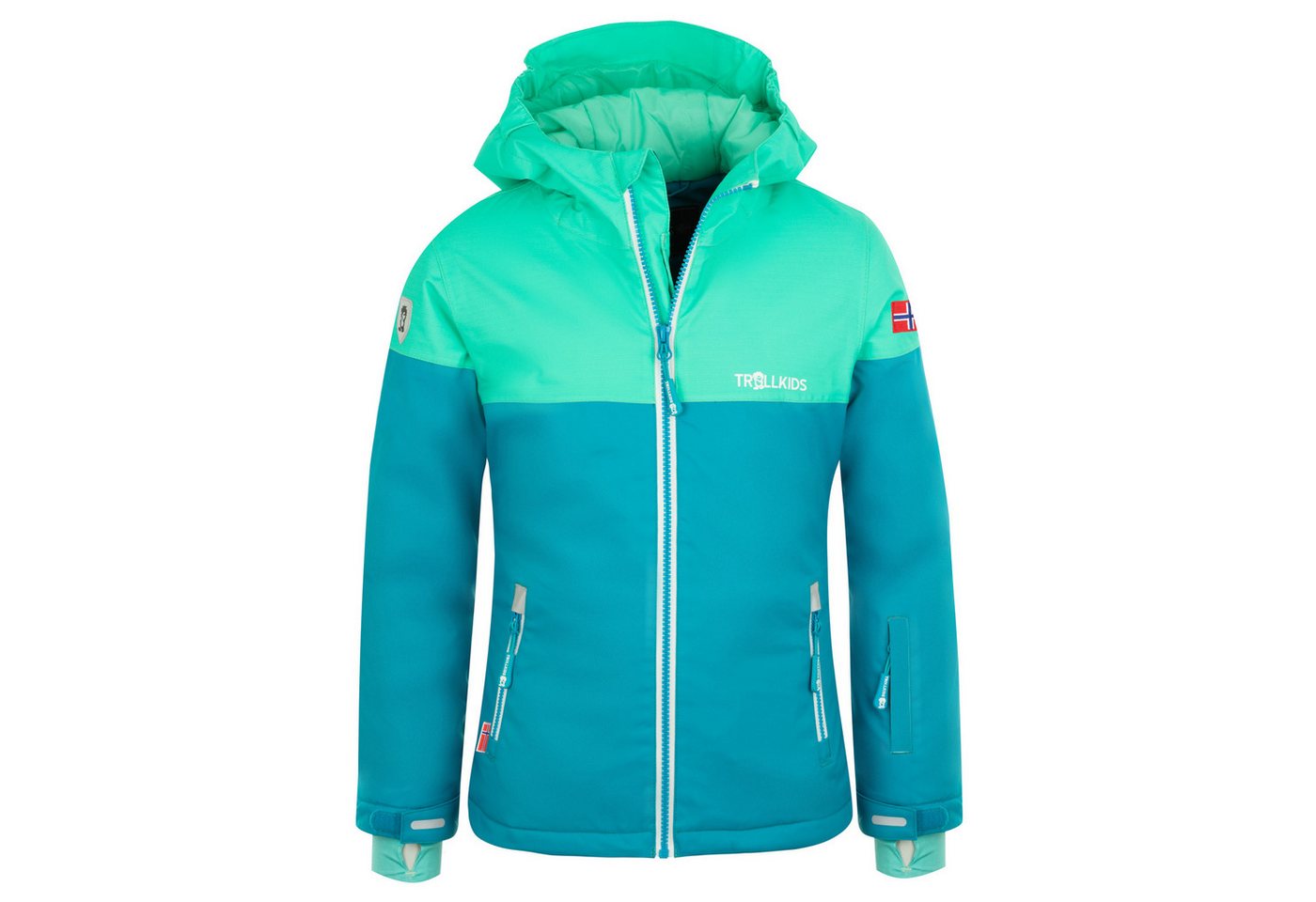 TROLLKIDS Winterjacke GIRLS HALLINGDAL JACKET wasserdicht, atmungsaktiv, winddicht, mit fester, verstellbarer Kapuze